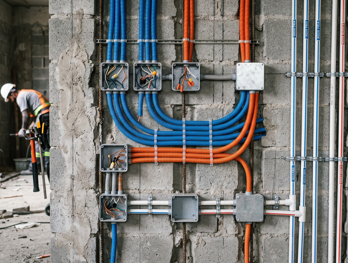 Planejamento de instalações embutidas: como evitar cortes e retrabalhos em estrutura e alvenaria